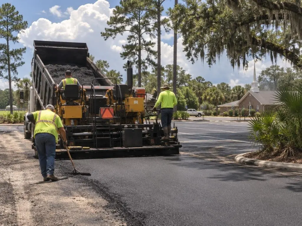 Parking Lot Paving in Valdosta, GA